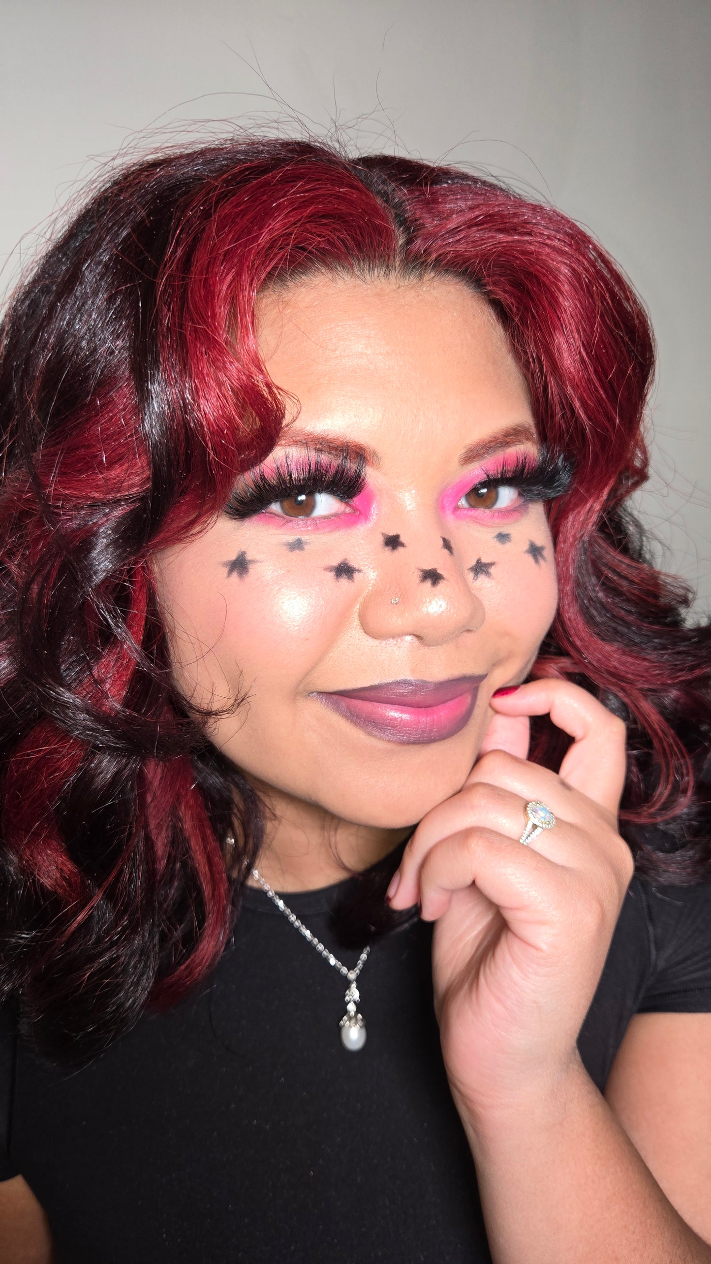 Strip lashes in style “Baby Girl” | 25mm Mink Lashes